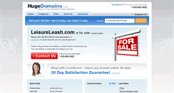 Desktop Screenshot of leisureleash.com